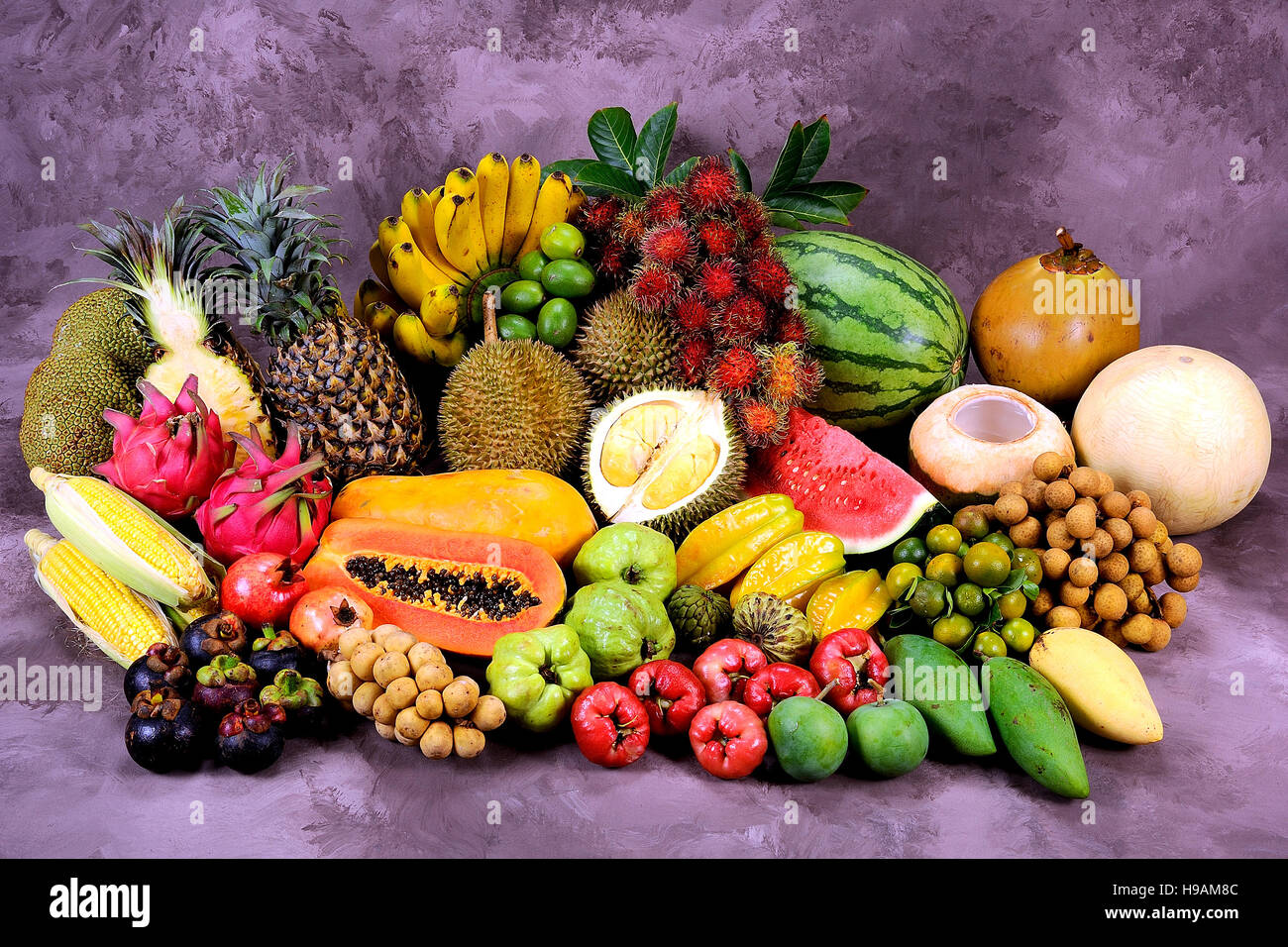 Tropical Fruits Stock Photo
