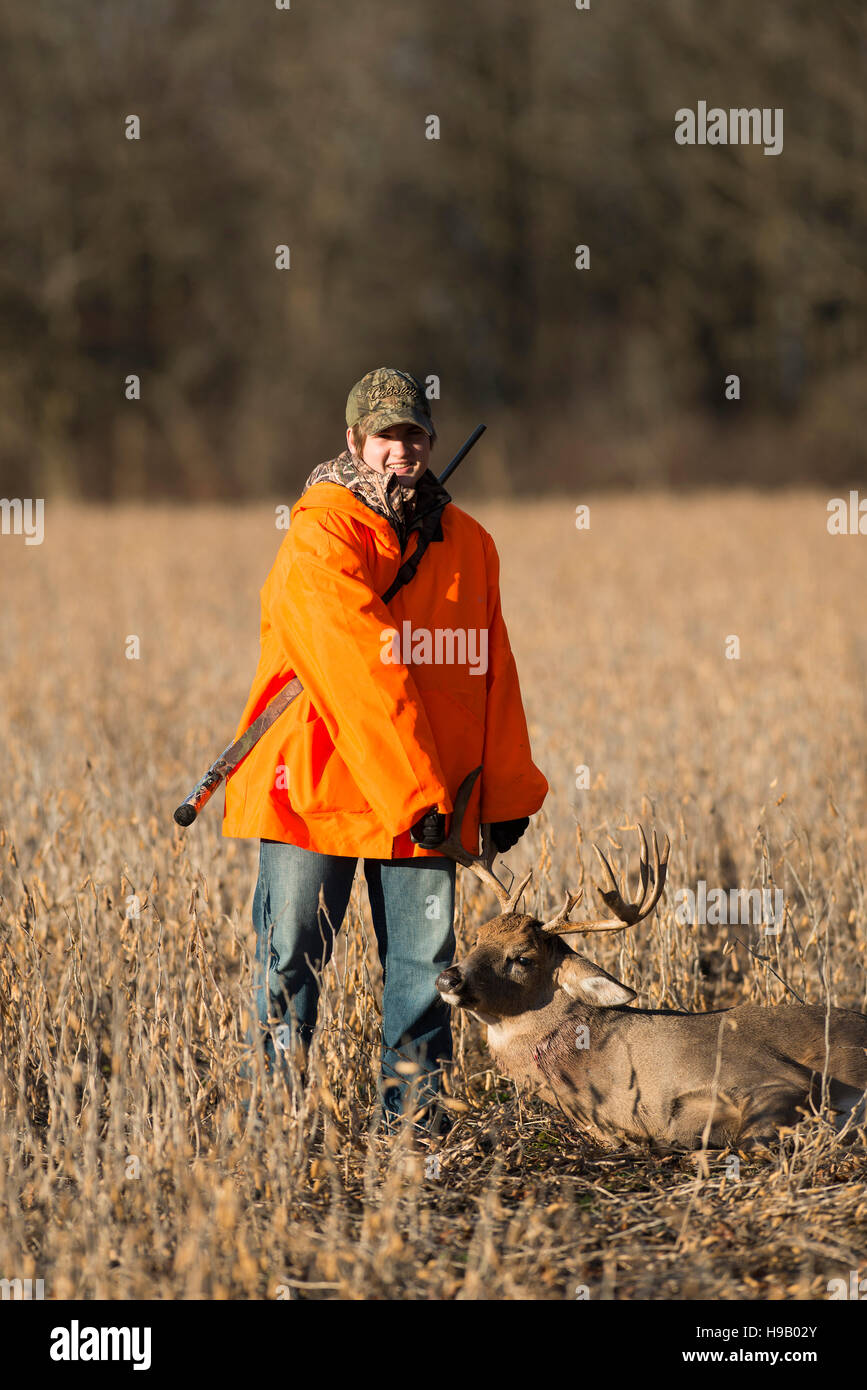 Youth deer hunt hi-res stock photography and images - Alamy