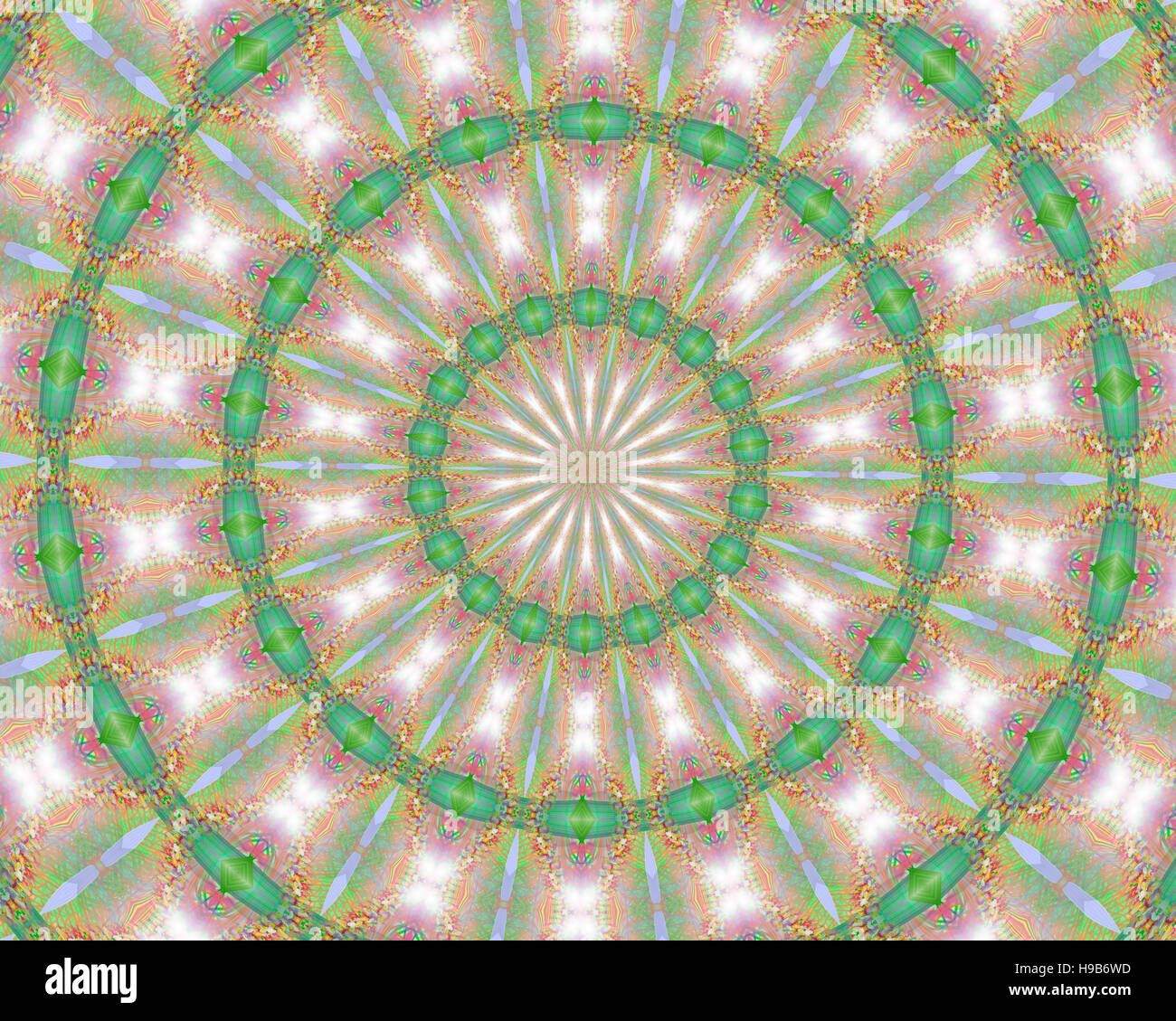 Mandala - Digital Art Stock Photo