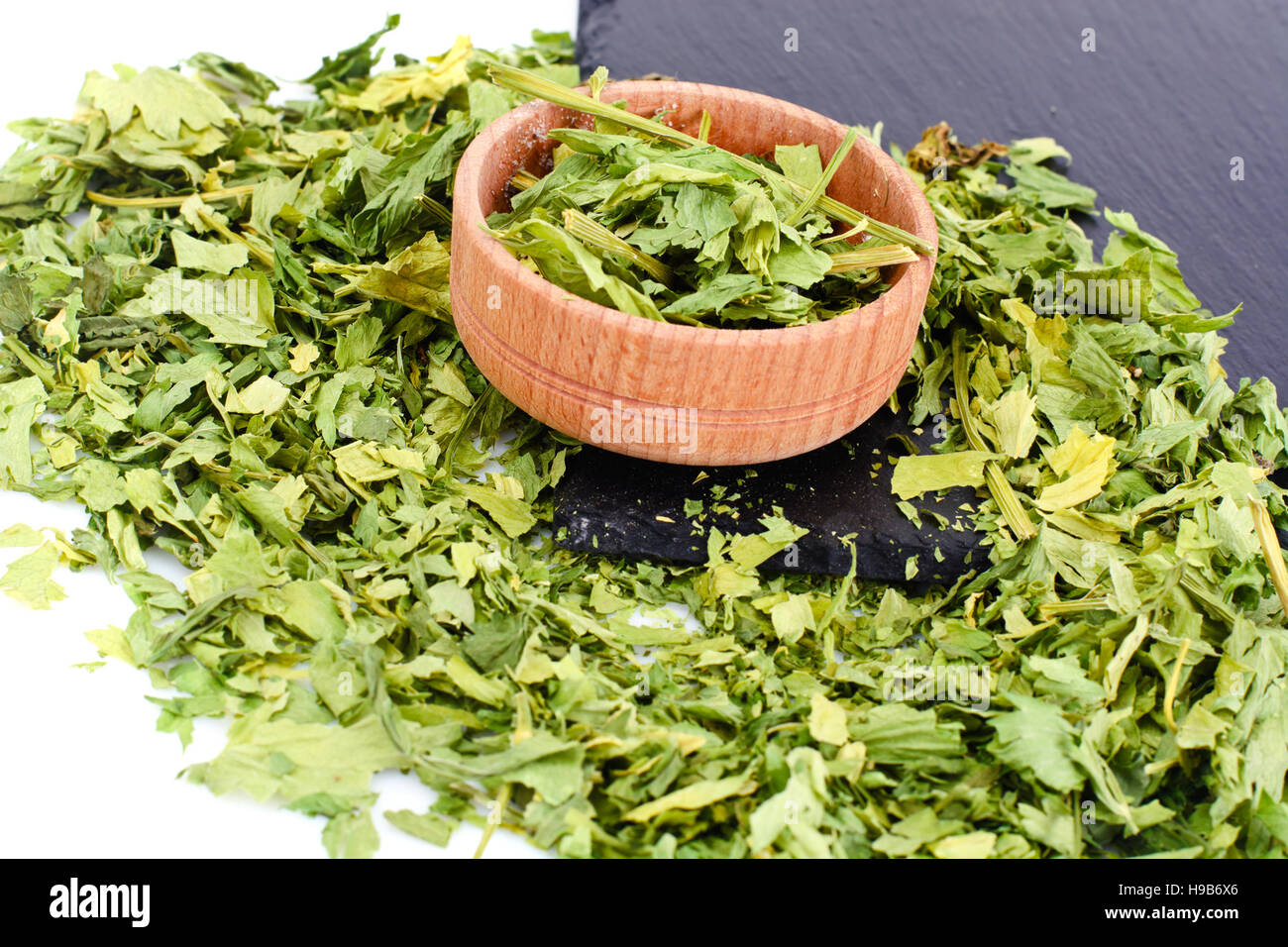 Dried Parsley Seasoning Studio Photo Stock Photo Alamy
