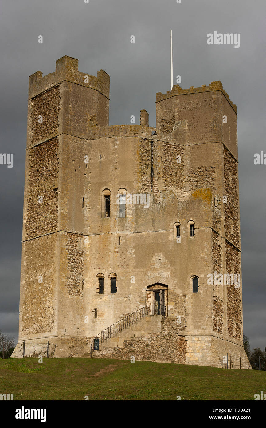 Orford Castle, Suffolk, UK Stock Photo
