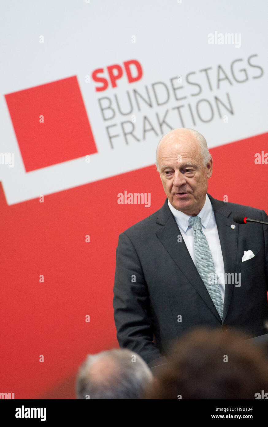 Berlin, Germany. 22nd Nov, 2016. Staffan di Mistura, UN special envoy ...