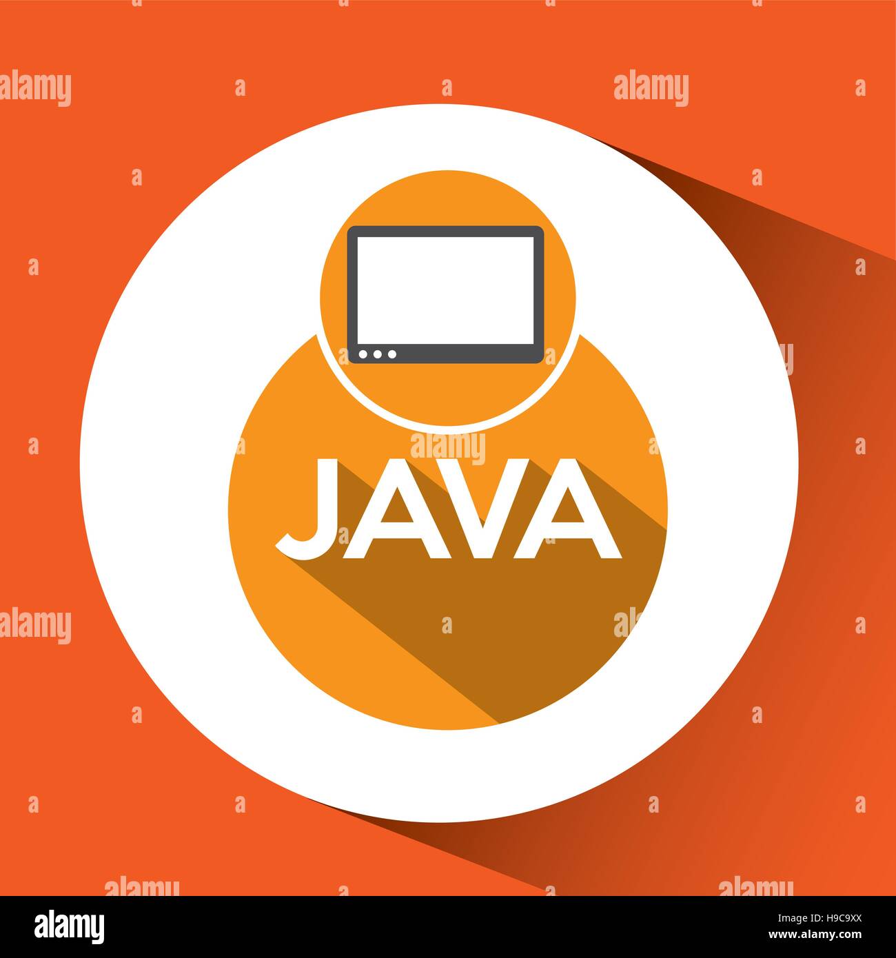 web development java technology vector illustration eps 10 Stock Vector ...