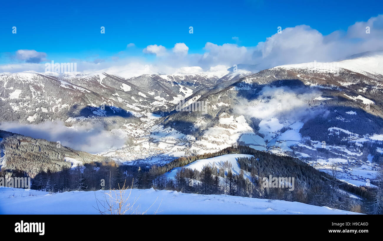 Austria aerial view alps hi-res stock photography and images - Alamy