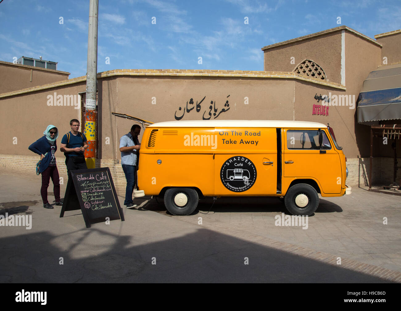 Mobile coffee van hires stock photography and images Alamy