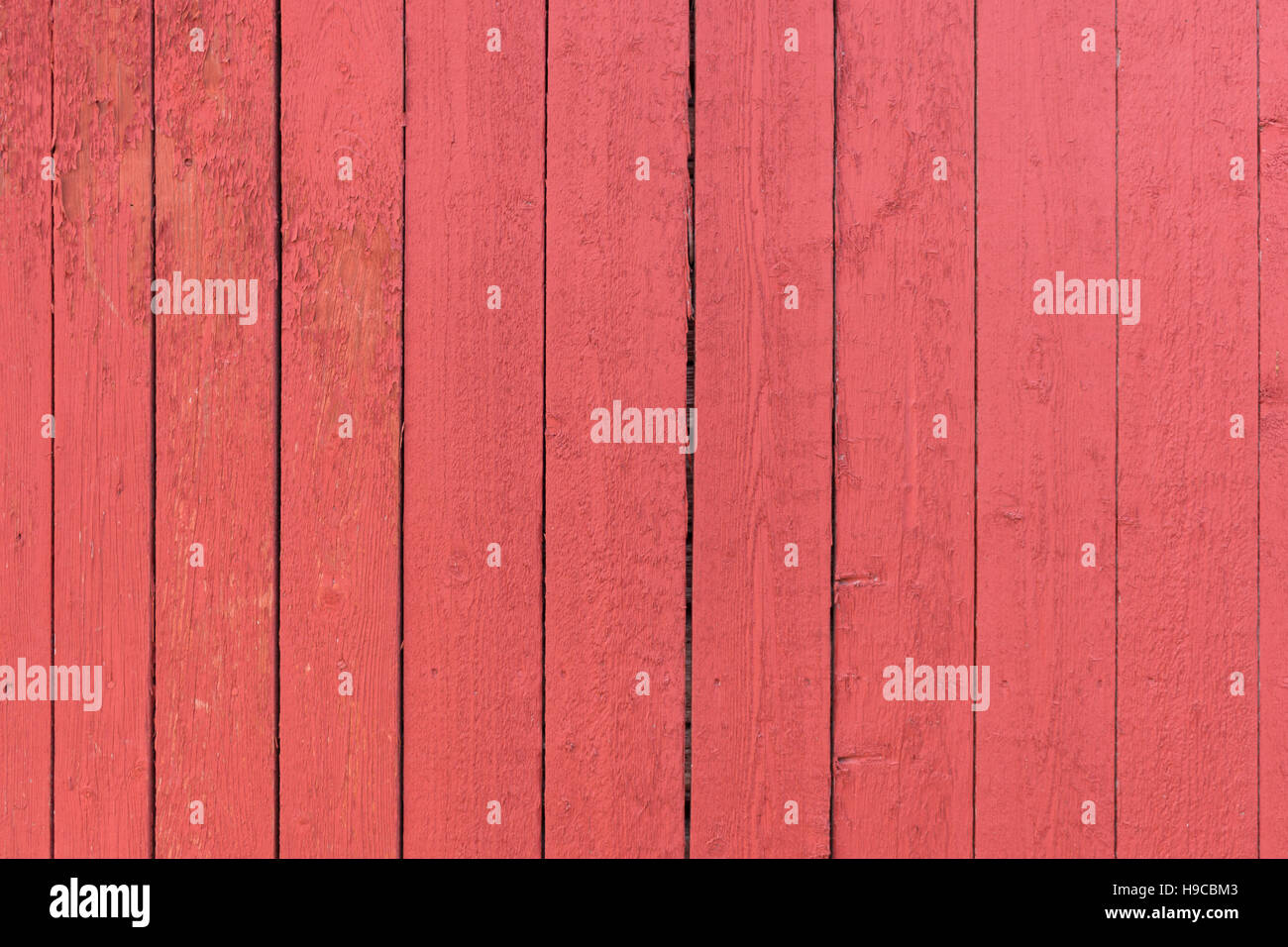 Scandinavian wood texture in Falun-red - texture - background (historic old town of Porvoo, Finland) Stock Photo