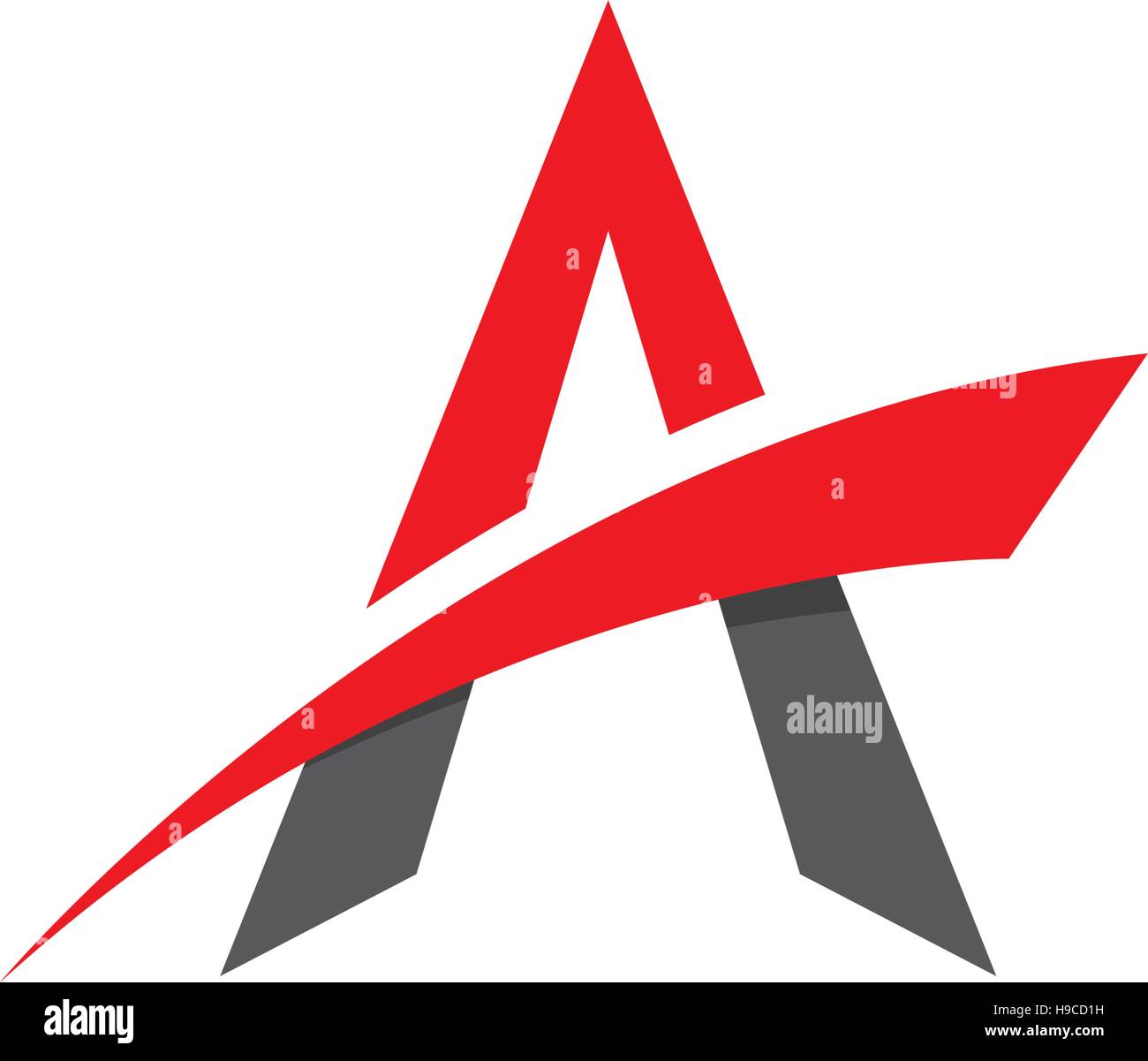 A Letter Logo Business Template Vector icon Stock Vector Image & Art ...