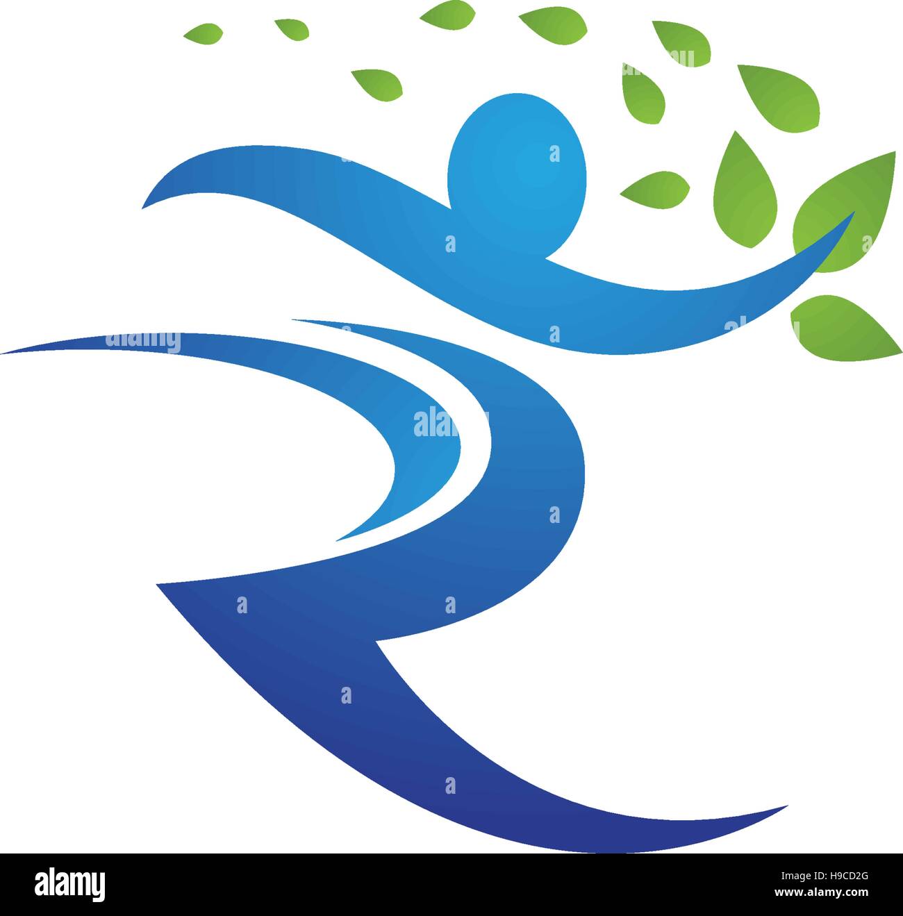 Fun people Healthy Life icon Logo template Stock Vector Image & Art - Alamy