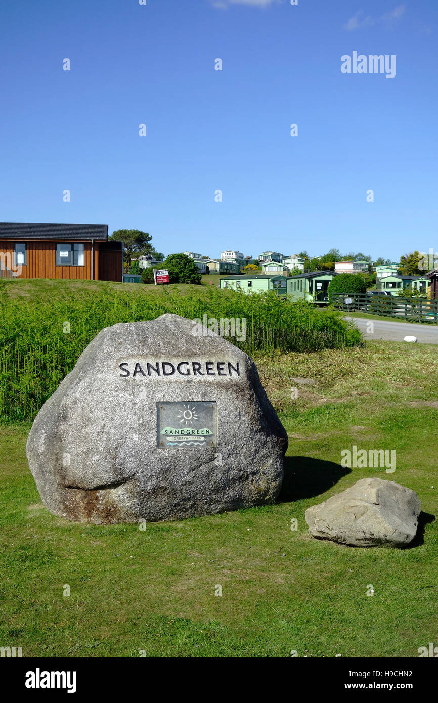 Sandgreen Holiday Park, Sandgreen, Kirkcudbrightshire, Dumfries and