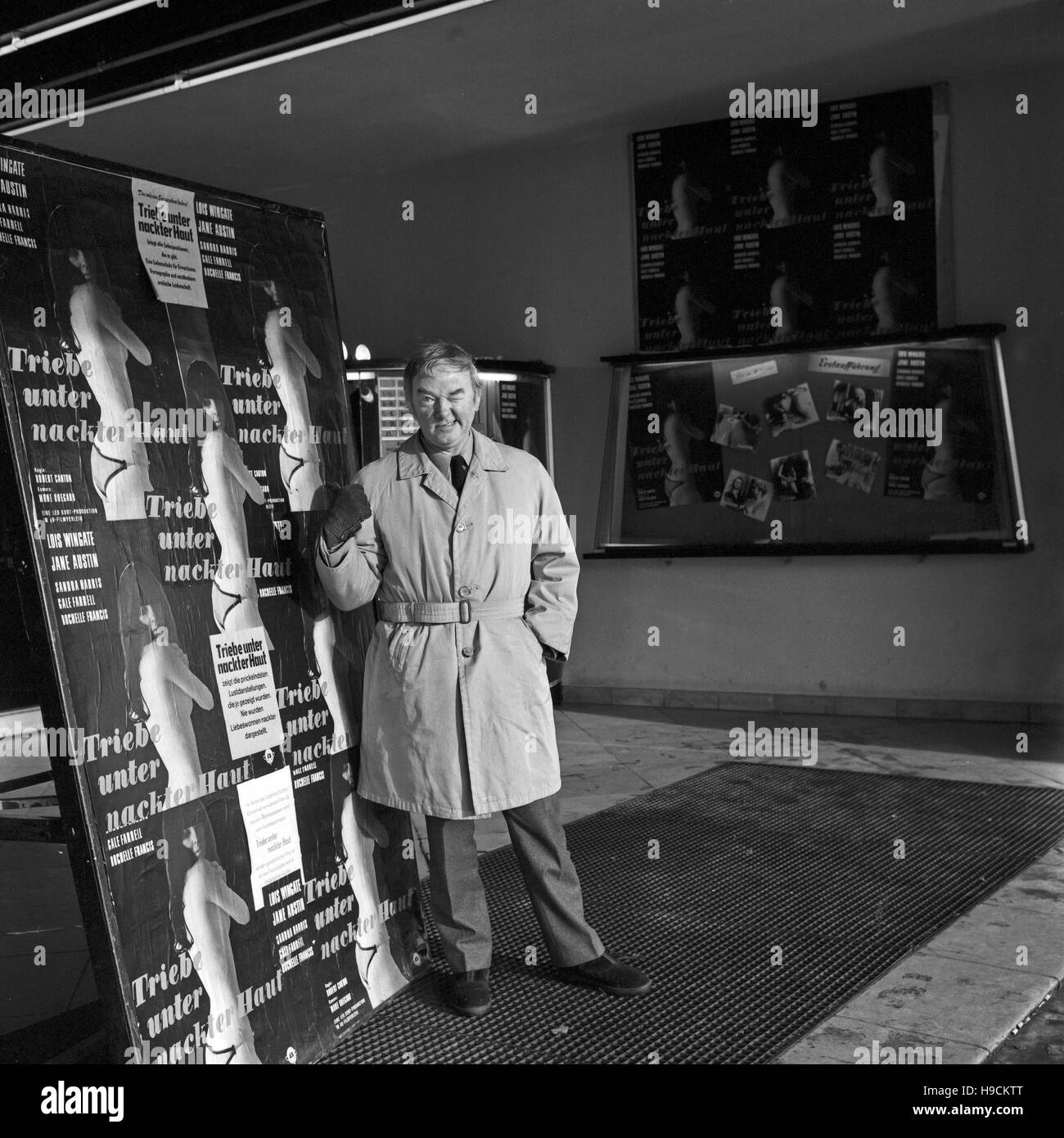 Deutscher Schauspieler Werner Schwier Deutschland 1970er Jahre German Actor Werner Schwier 