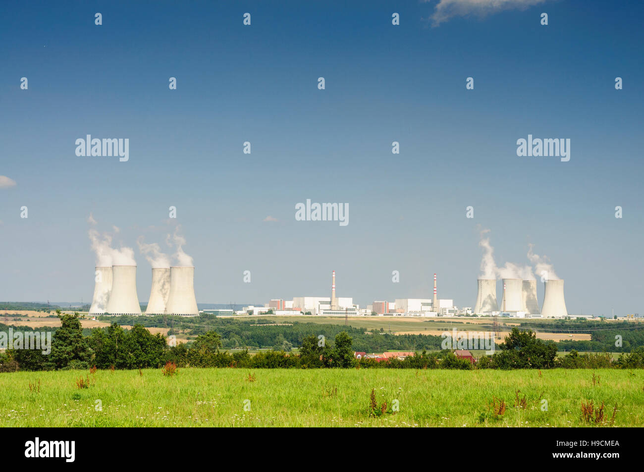 Dukovany Nuclear power plant and nuclear waste disposal facility