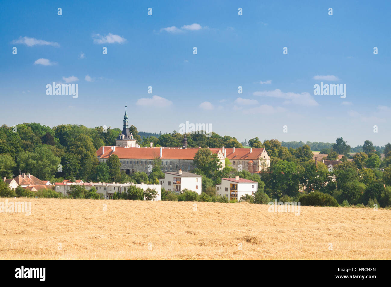 Chateau Uherčice, The original medieval fort was rebuilt in…