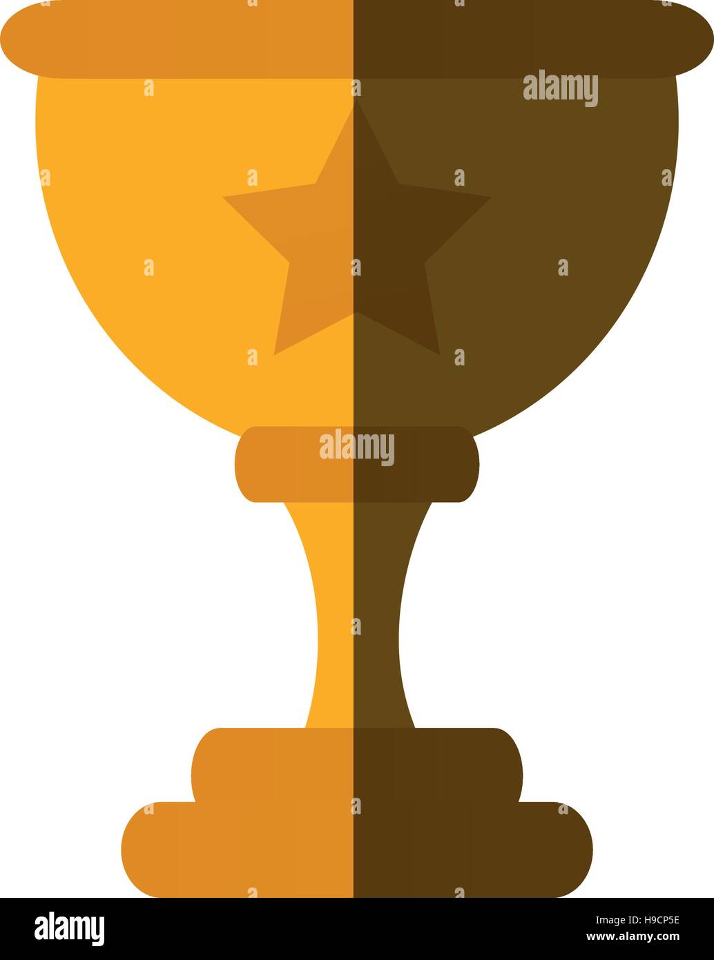 Isolated trophy cup design Stock Vector Image & Art - Alamy