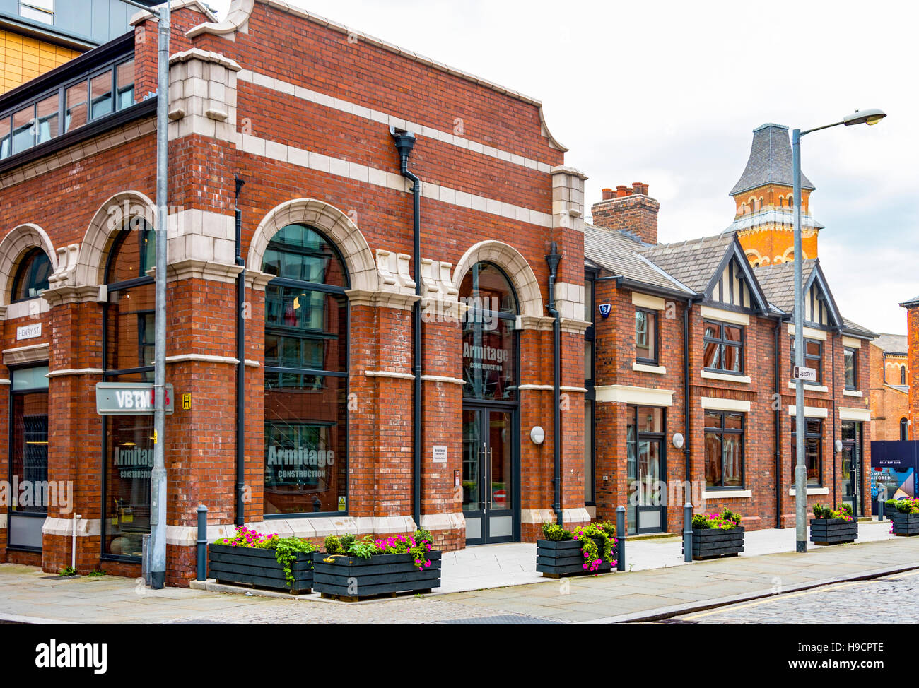 Generation House, Jersey Street, Ancoats, Manchester, UK. A former