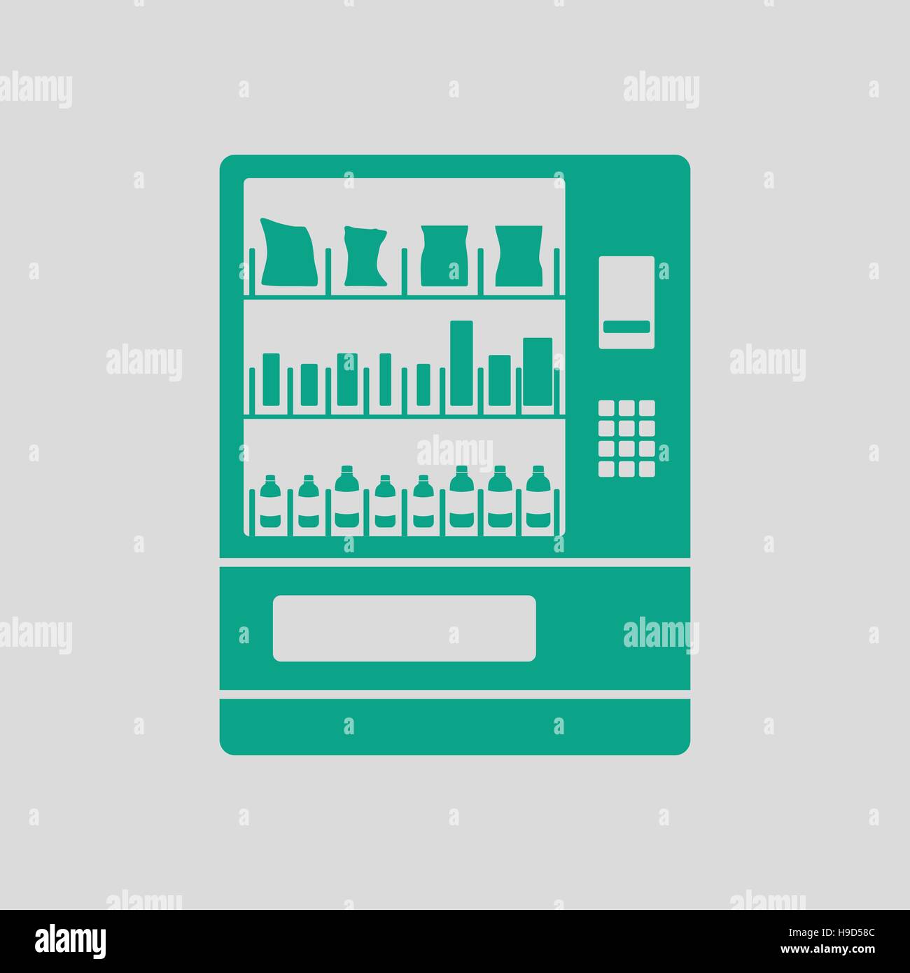 Vending machine japan single Stock Vector Images - Alamy