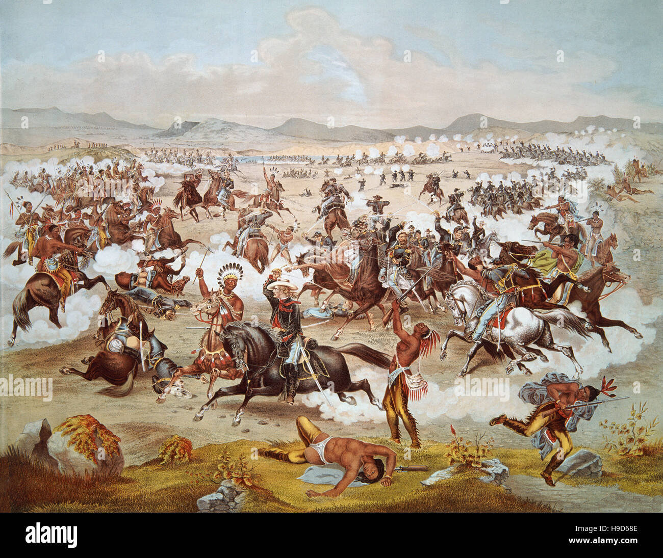 Sioux war of 1876 hi-res stock photography and images - Alamy