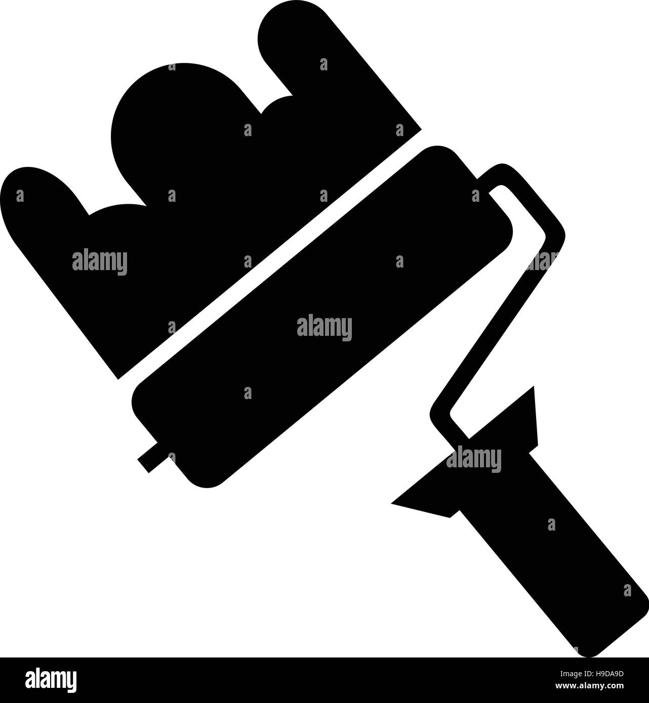 paint brush icon Stock Vector Image & Art - Alamy