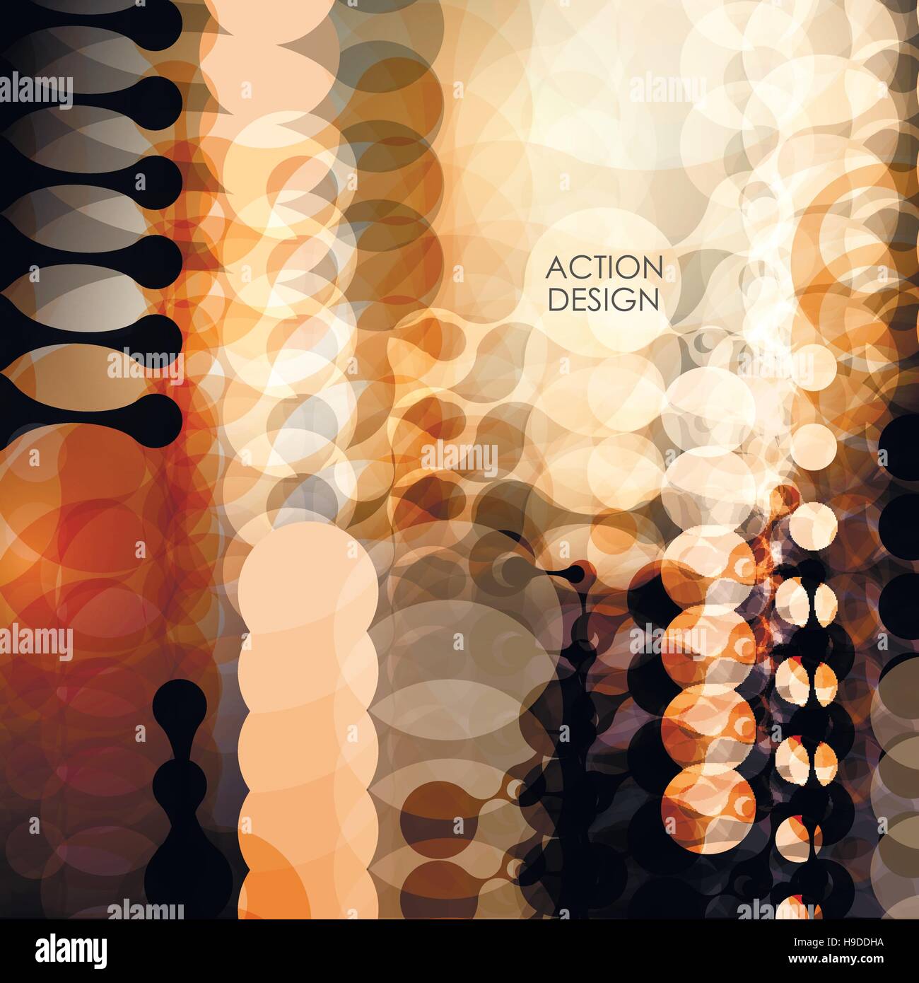 Abstract background with vector design elements Stock Vector Image ...