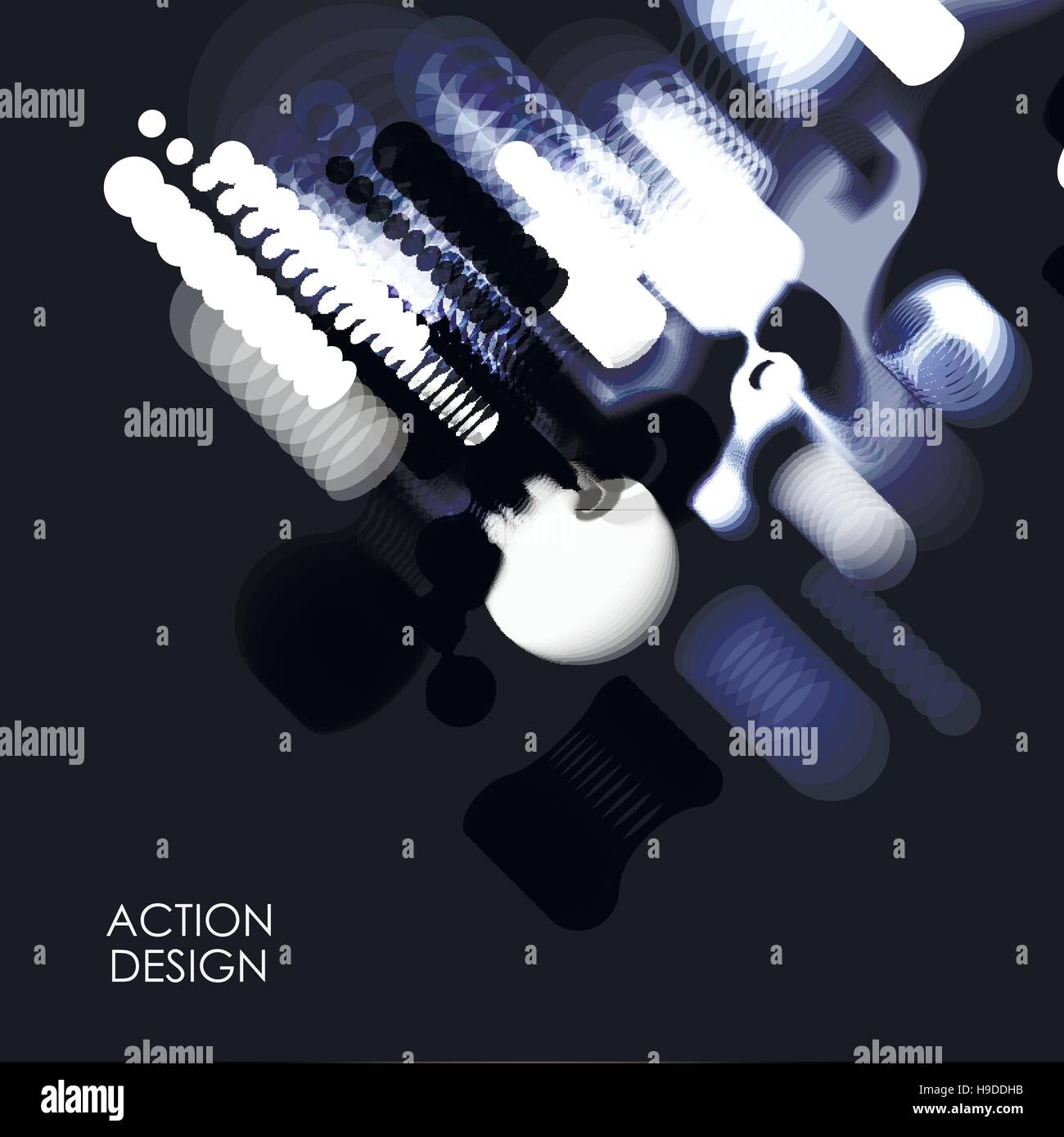 Abstract background with vector design elements Stock Vector Image ...