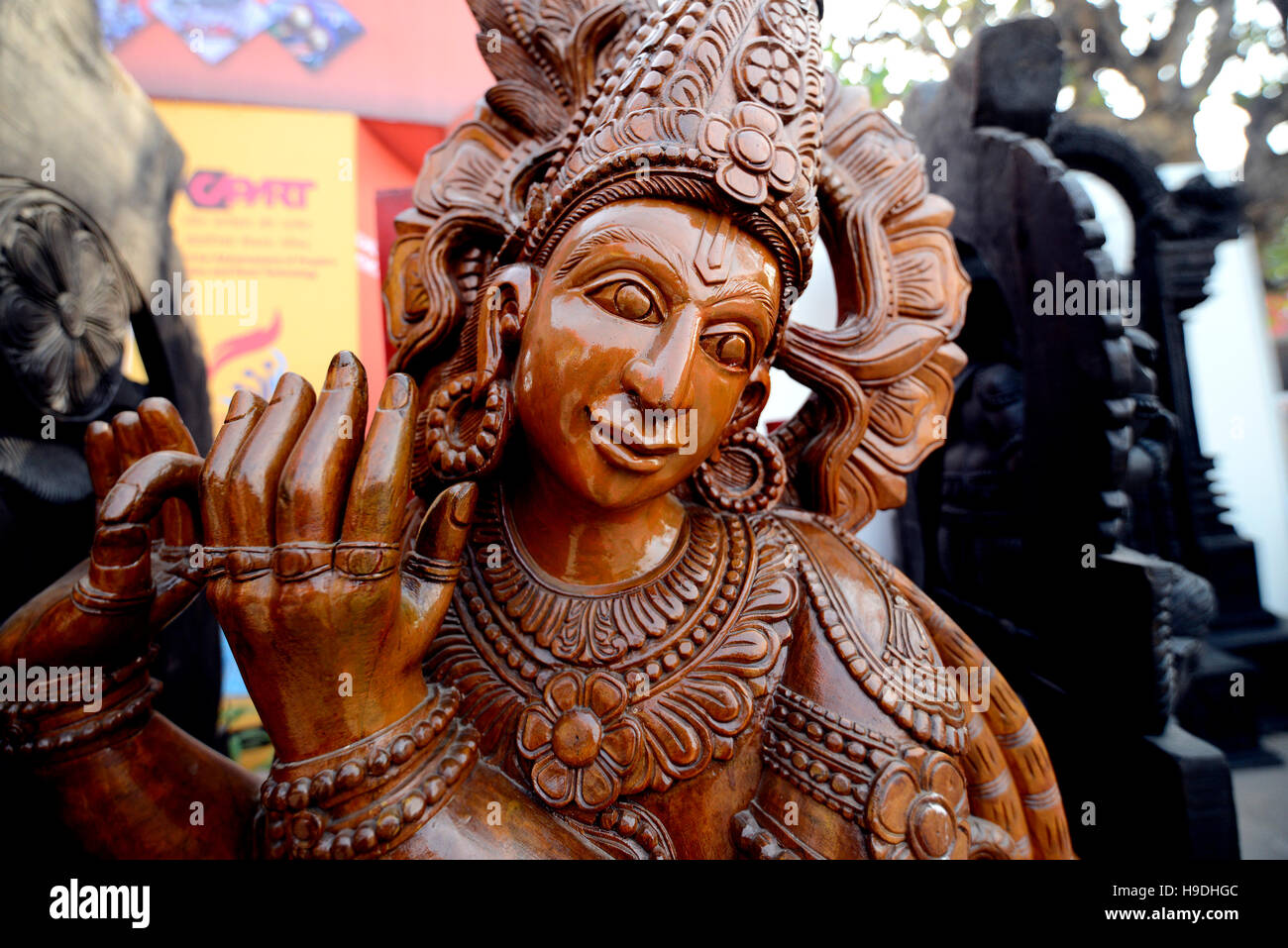 Dancing Shiva sculpture Stock Photo
