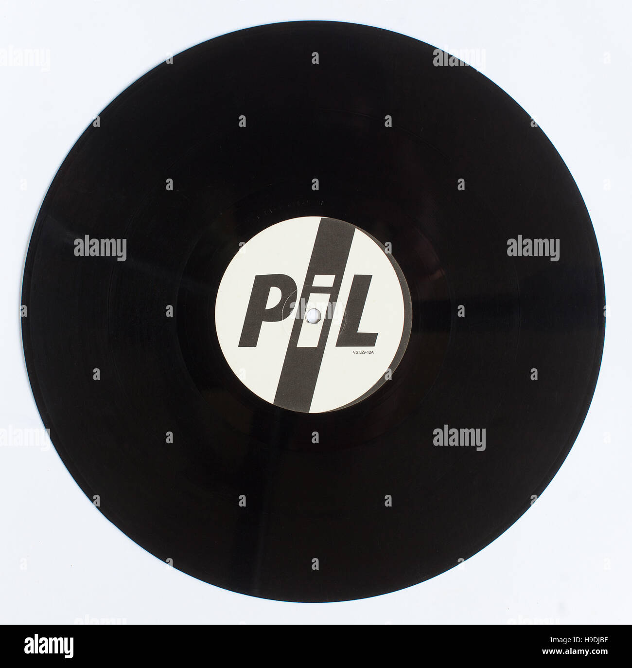 'This Is Not A Love Song' 1983 12' single by Public Image Limited on Virgin Stock Photo