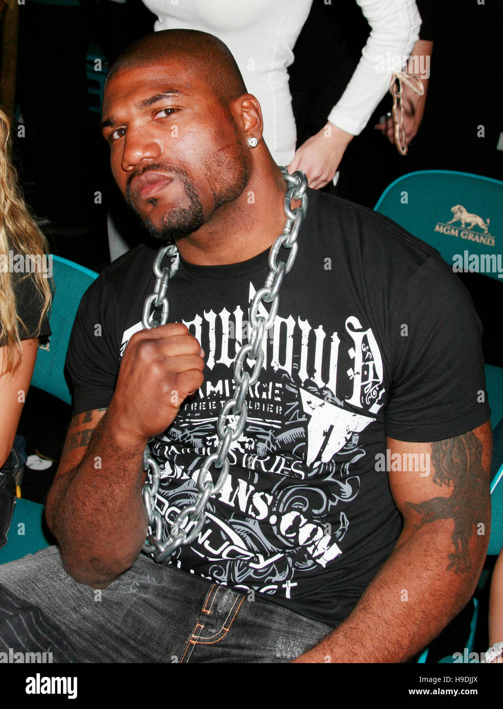 UFC fighter Quinton "Rampage" Jackson at the Ultimate Fighting Champion