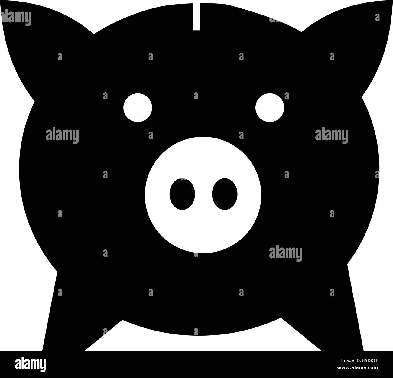 Vector piggy bank icon Stock Vector Image & Art - Alamy
