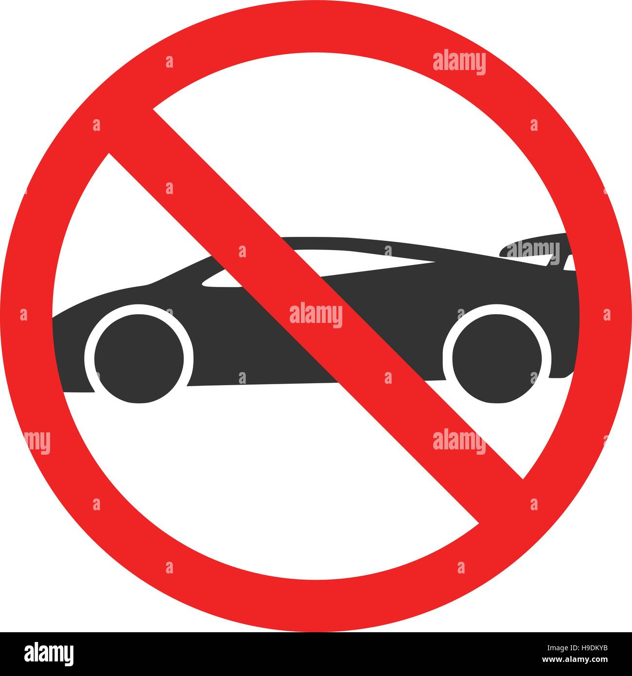 No parking traffic sign Stock Vector Image & Art - Alamy