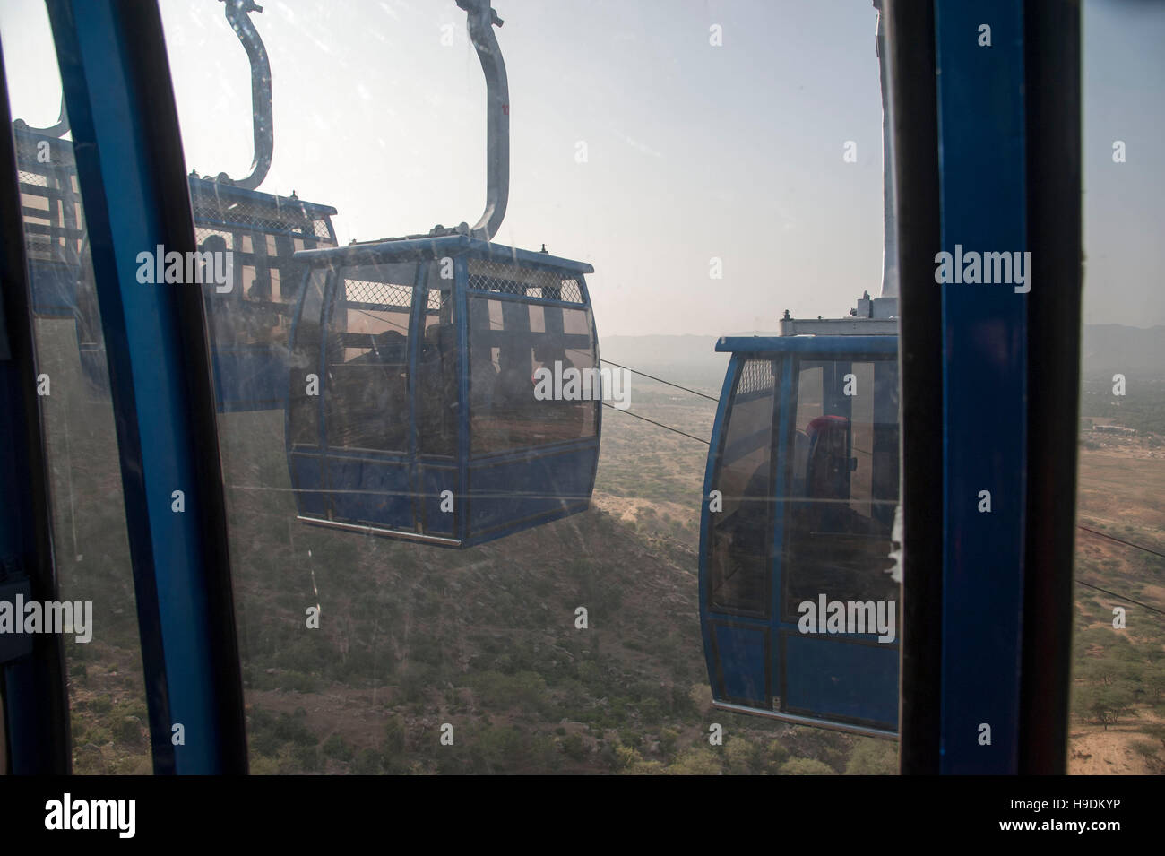ropeway cabin from ropeway cabin for savitri temple at Pushkar ...