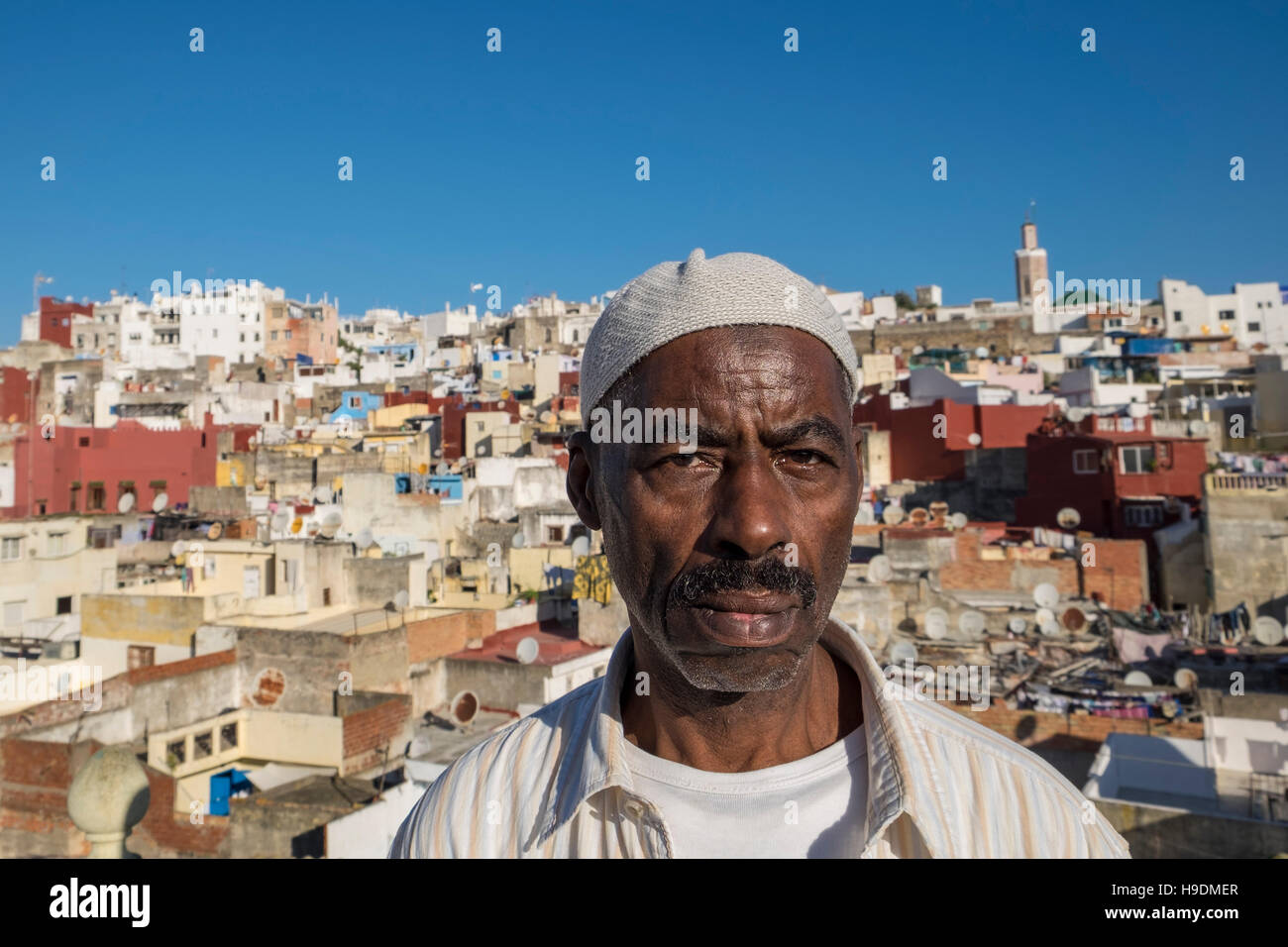 Morocco, Tangier, portrait Stock Photo