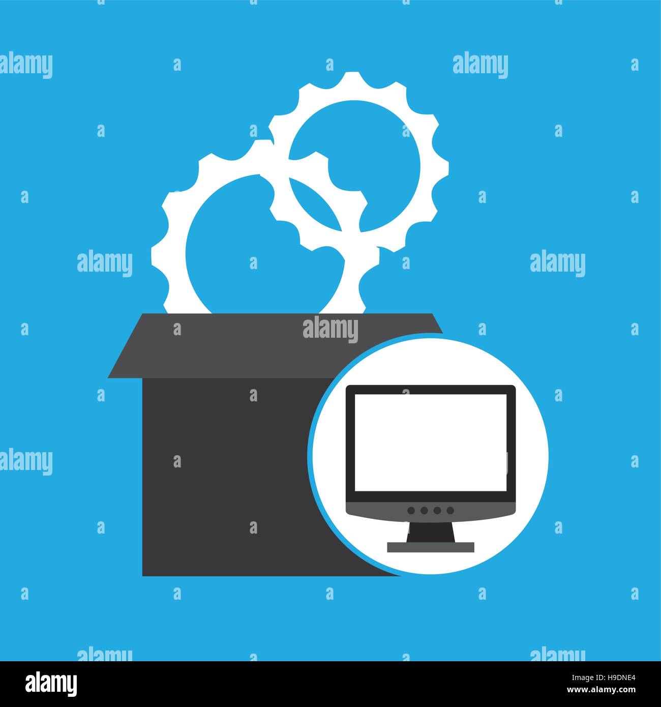Source code management Stock Vector Images - Alamy