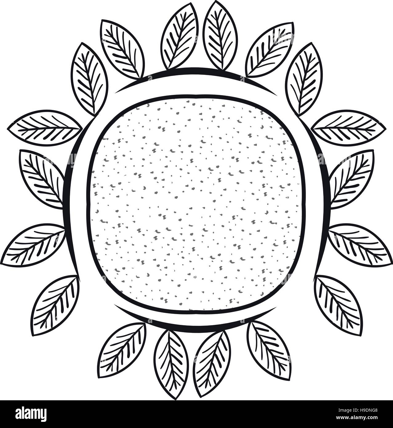 wreath leafs crown icon vector illustration design Stock Vector Image ...