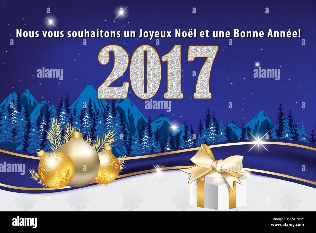 Bonne année carte hi-res stock photography and images - Alamy