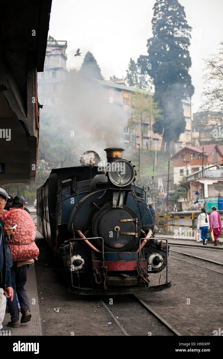 The Darjeeling Himalayan Railway, or 'Toy Train', built between 1879