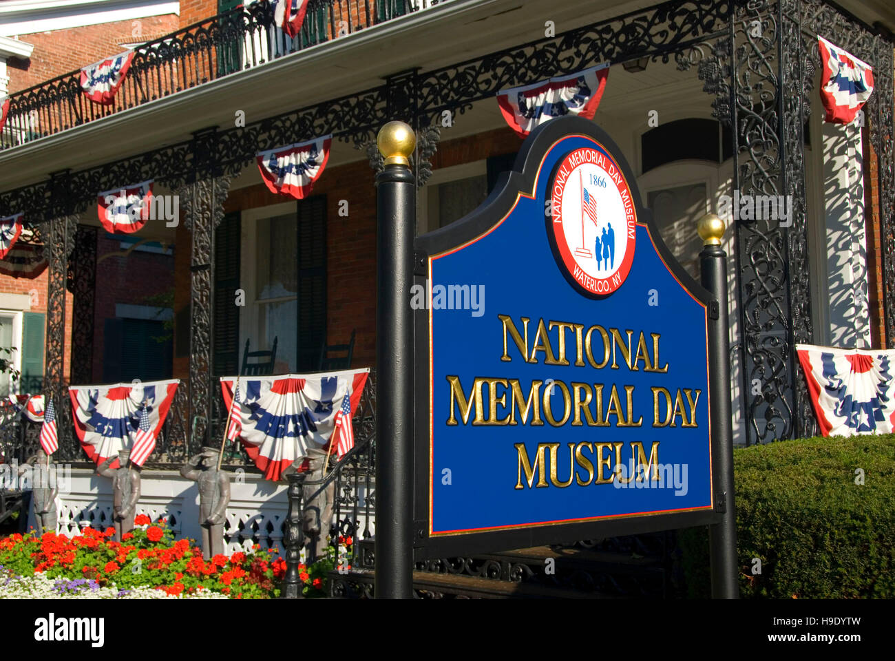 National Memorial Day Museum, Waterloo, New York Stock Photo Alamy