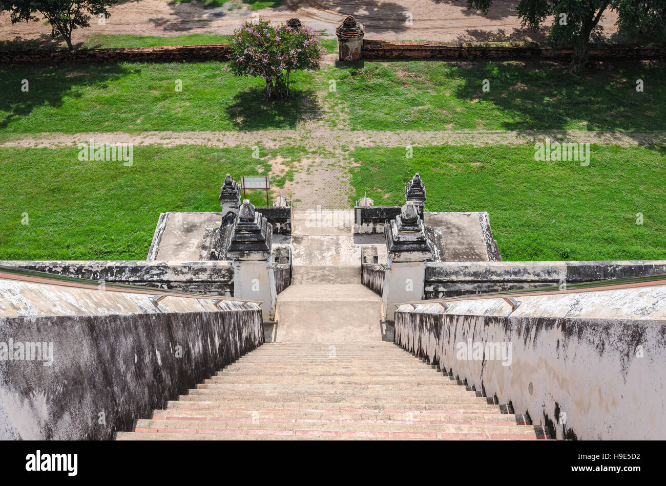 Ayutthaya (Thailand) Wat Phu Khao Thong Stock Photo