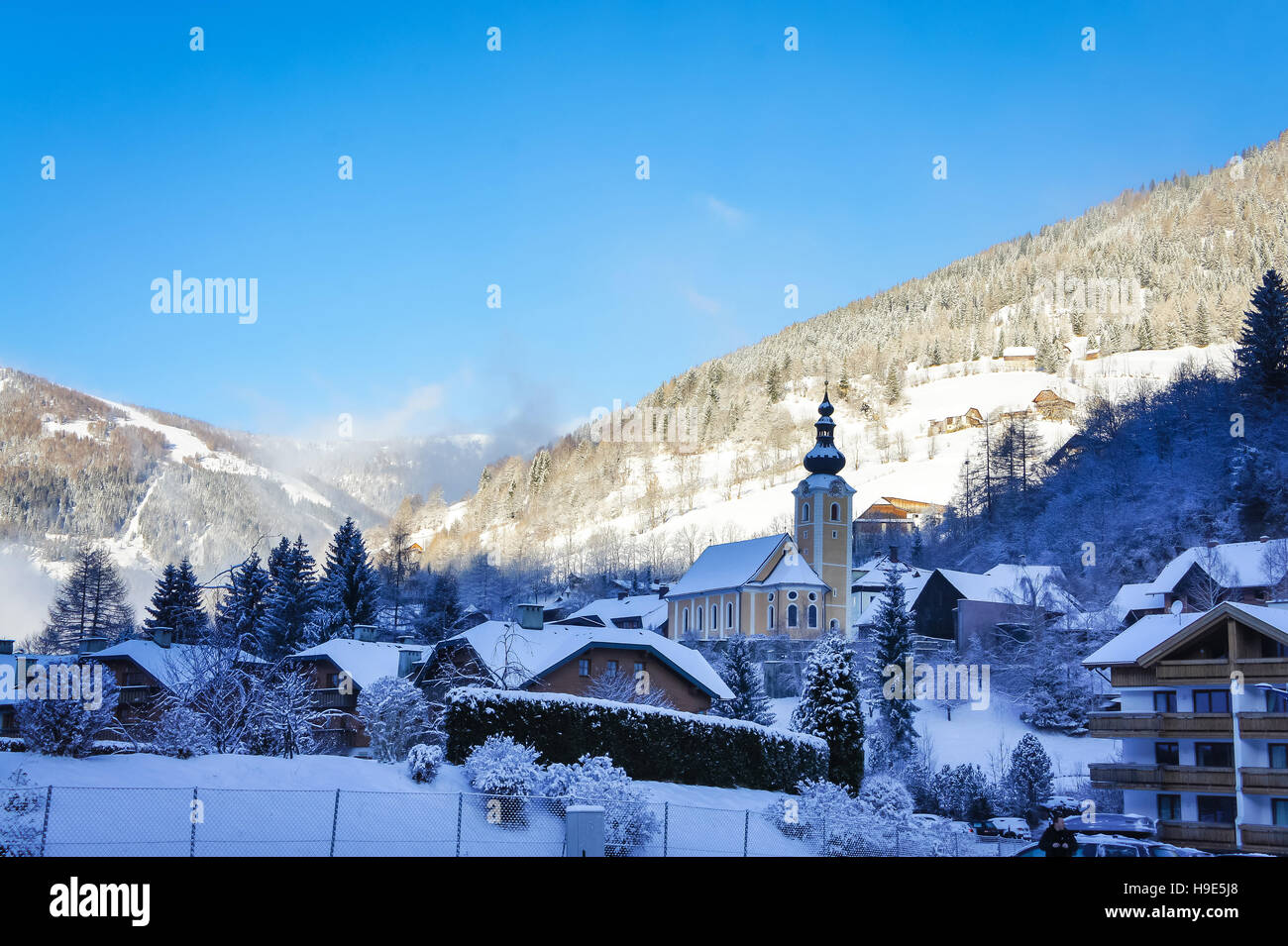 Picturesque alps hi-res stock photography and images - Alamy