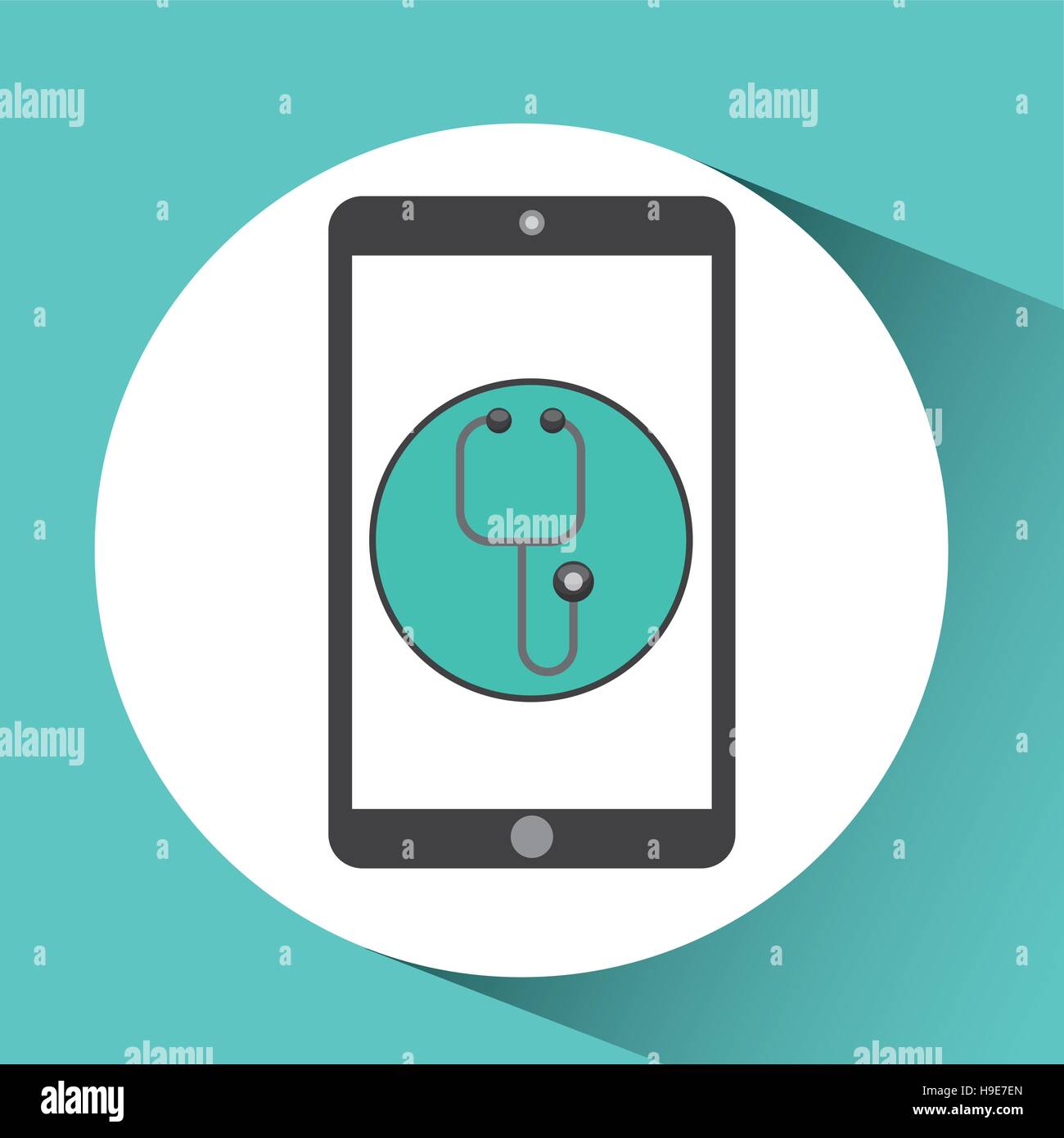 medical health application stethoscope design vector illustration eps ... Circuit Diagram