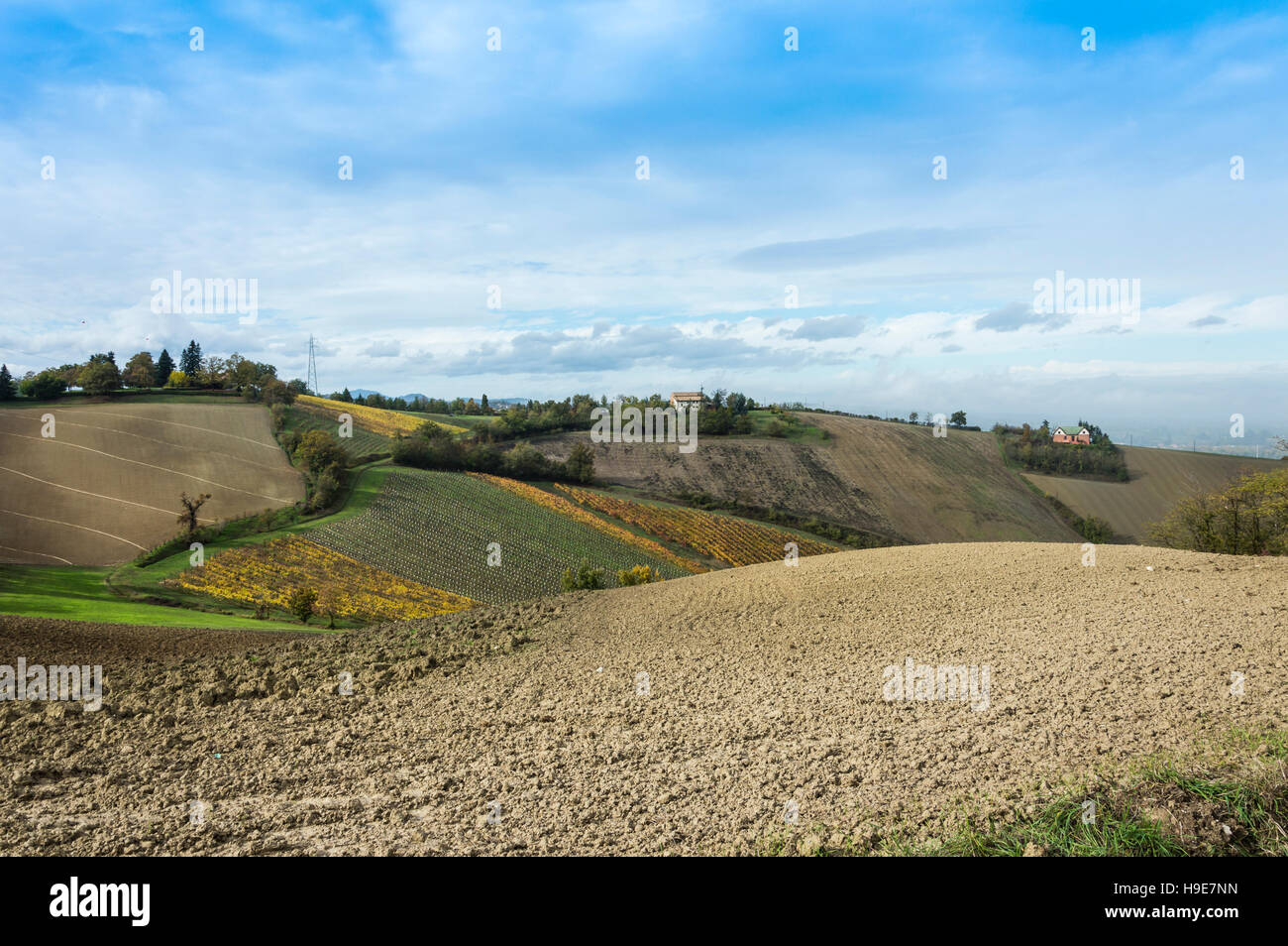 North italy countryside hi-res stock photography and images - Alamy