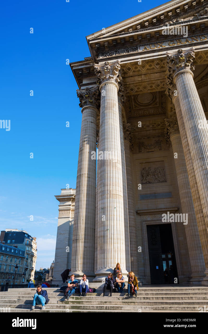 Pantheon in Paris, France Stock Photo