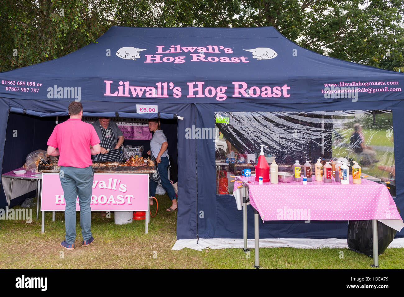 Lilwall's Hog Roast at the Royal Norfolk Show in the Showground
