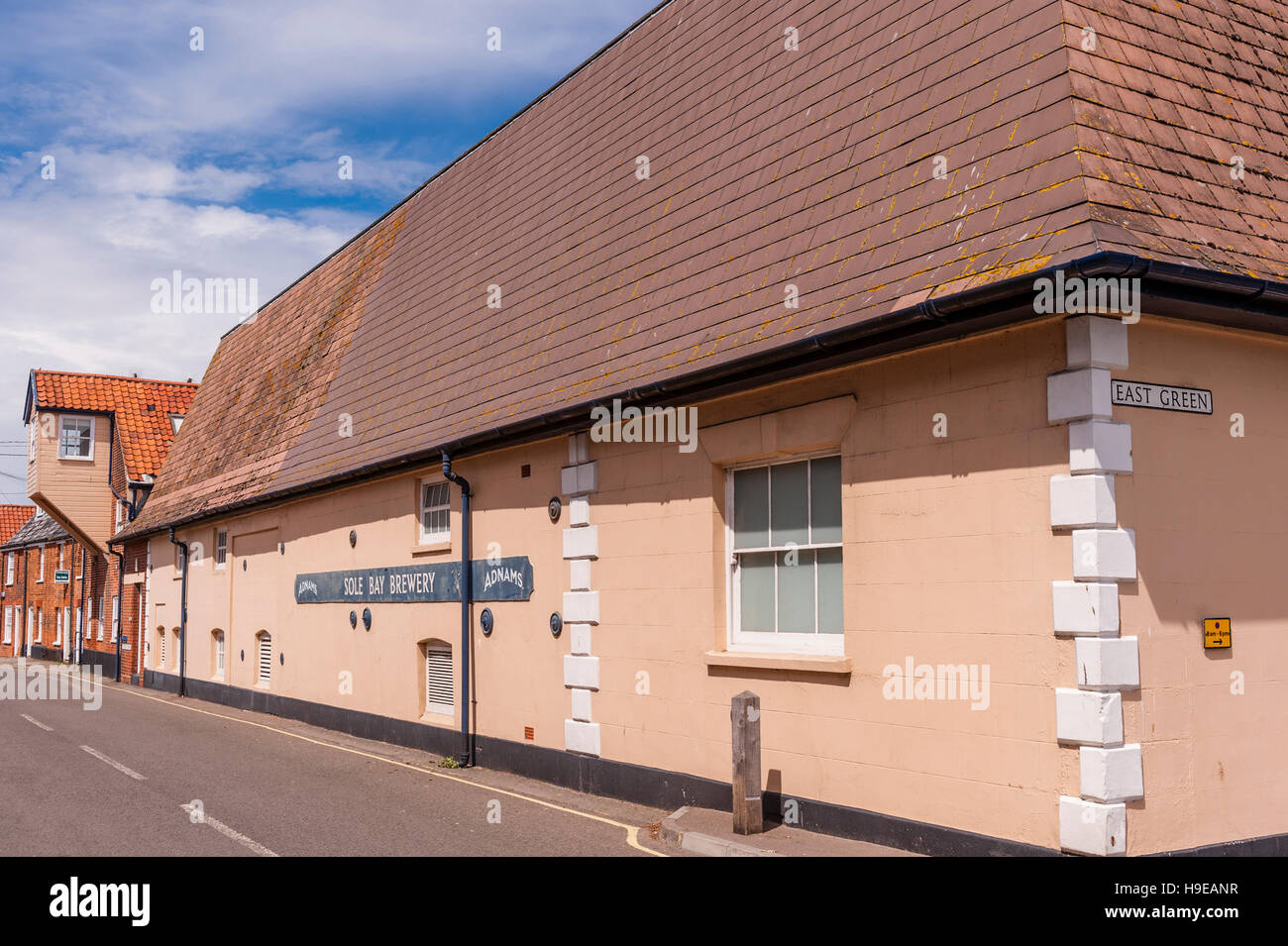 Adnams Sole Bay Brewery in Southwold , Suffolk , England , Britain , Uk Stock Photo