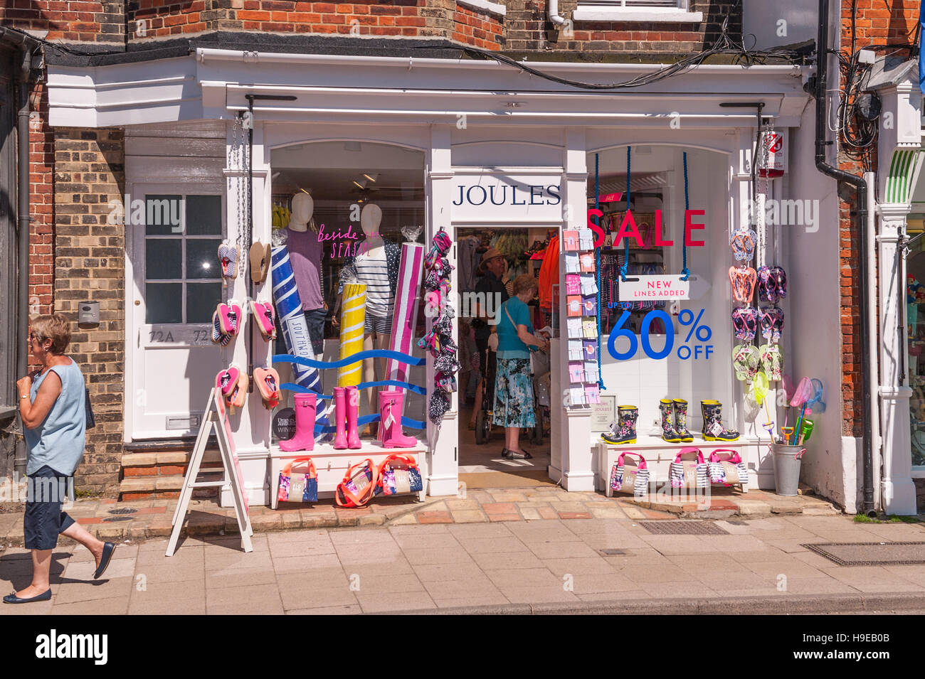 The Joules shop store in Southwold , Suffolk , England , Britain , Uk Stock Photo