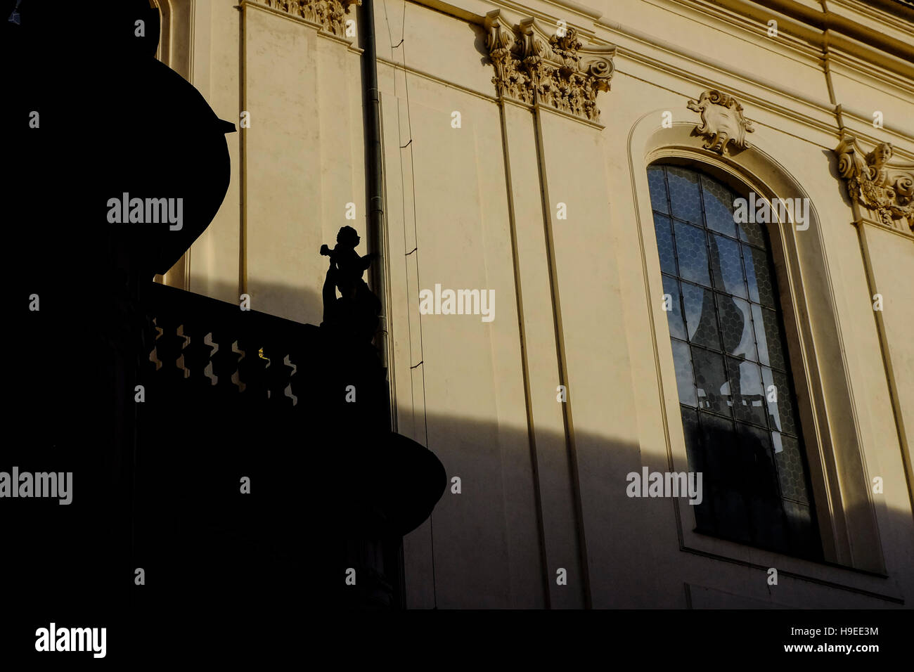 Prague Church Architecture Stock Photo Alamy