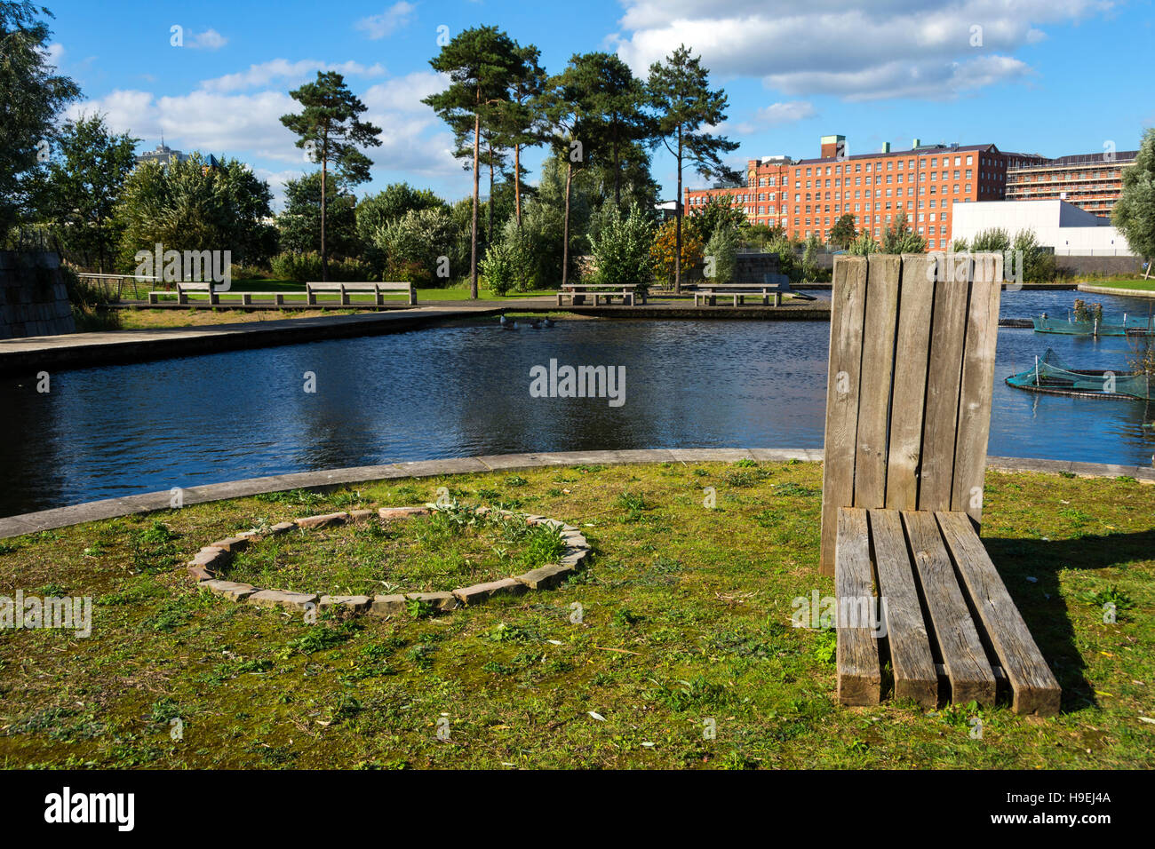 Cotton Field Park, New Islington, Ancoats, Manchester, England, UK Stock Photo Alamy