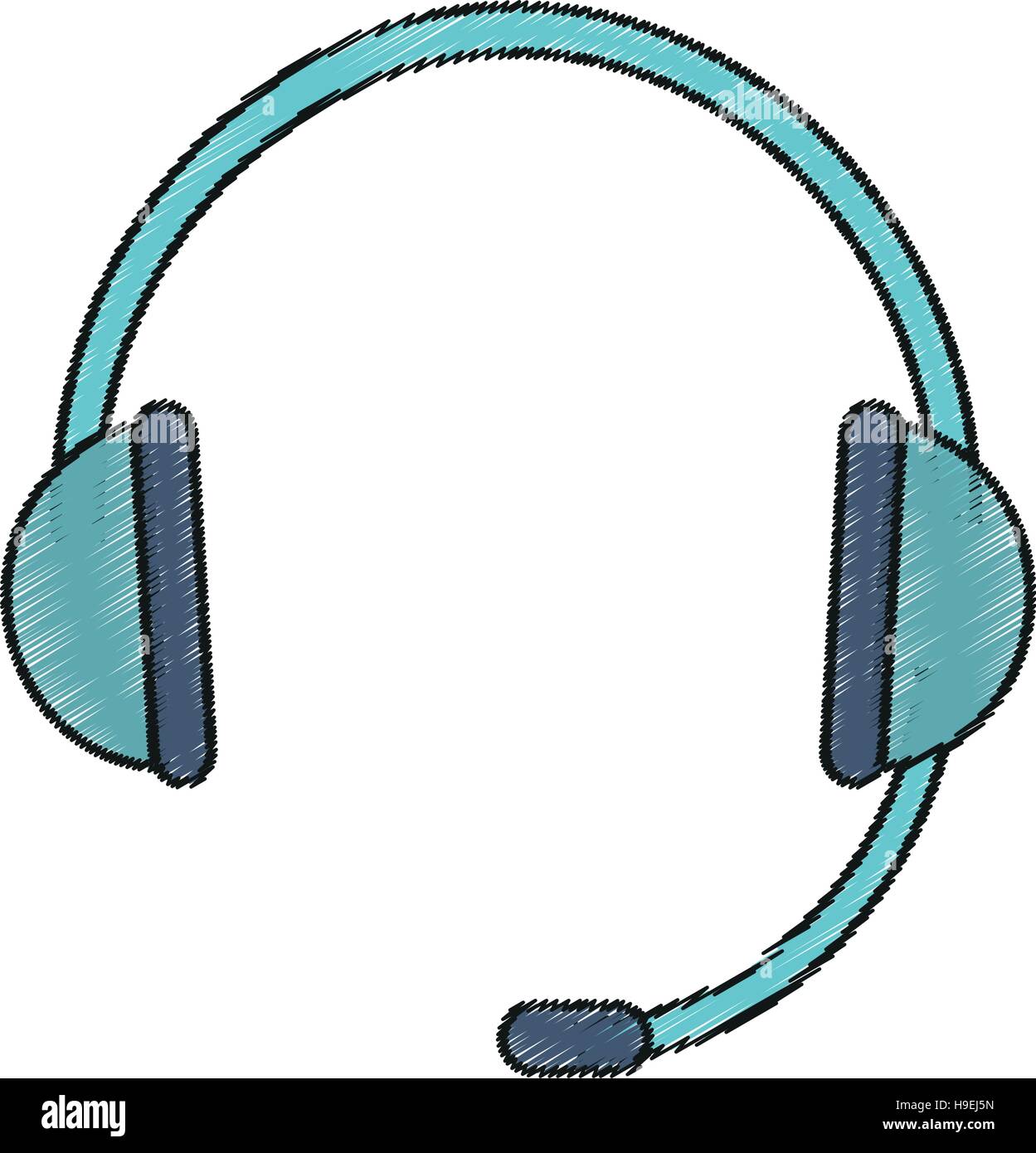 Isolated headphone design Stock Vector Image & Art - Alamy