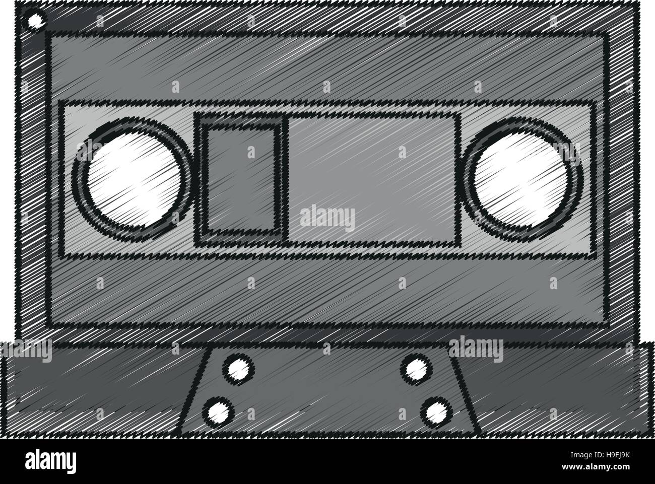 Isolated cassette device design Stock Vector Image & Art - Alamy