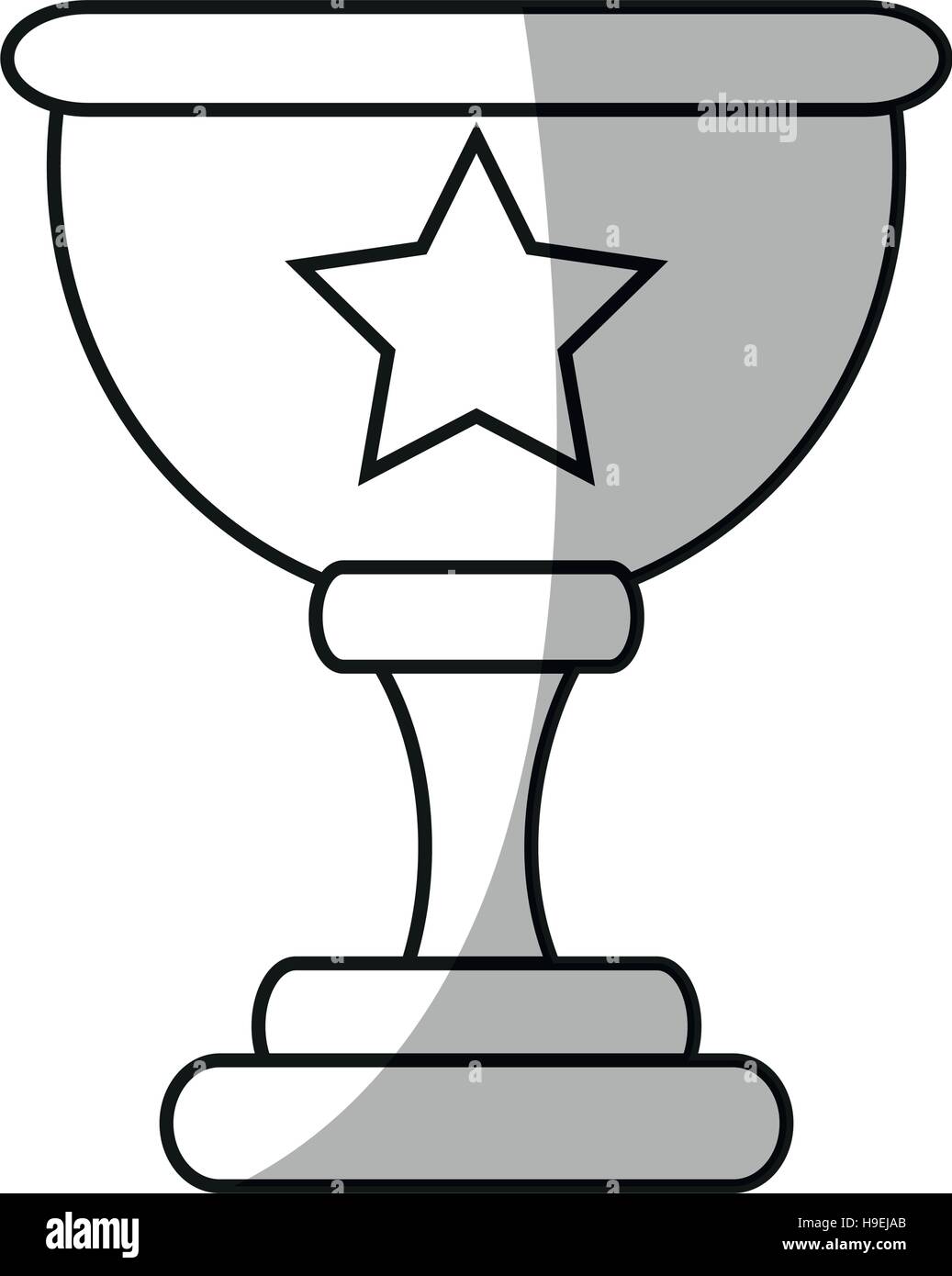 Isolated trophy cup design Stock Vector Image & Art - Alamy