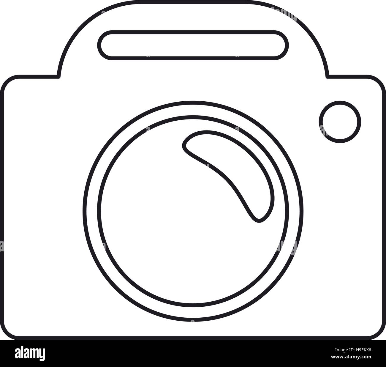 Isolated camera device design Stock Vector Image & Art - Alamy
