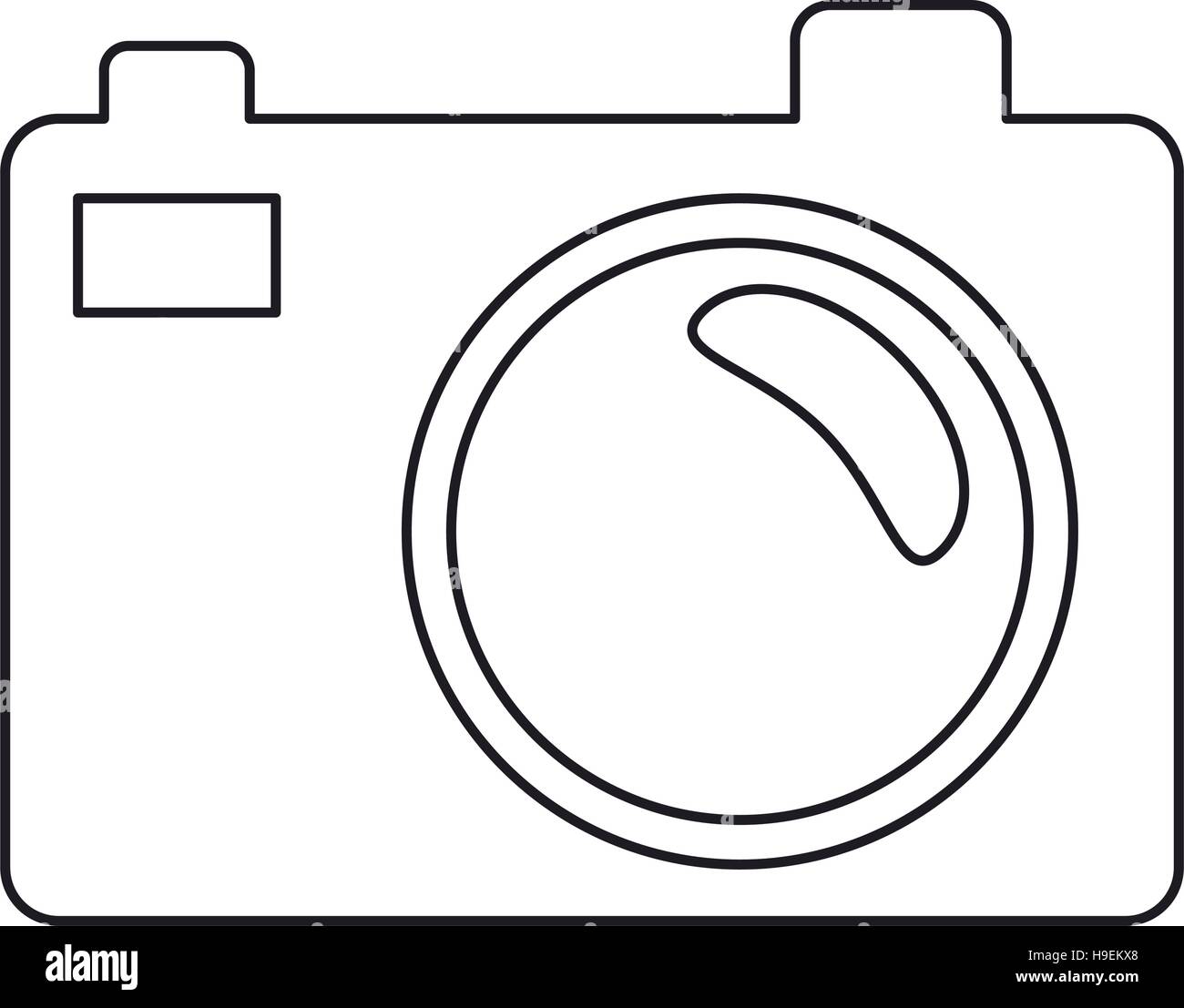 Isolated camera device design Stock Vector Image & Art - Alamy